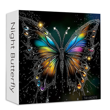 Night Butterfly Jigsaw Puzzle 1000 Pieces